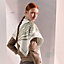Libre Comme Pegase Exceptional embroidered scarf 90, View: Worn, worn, view 3 of 5