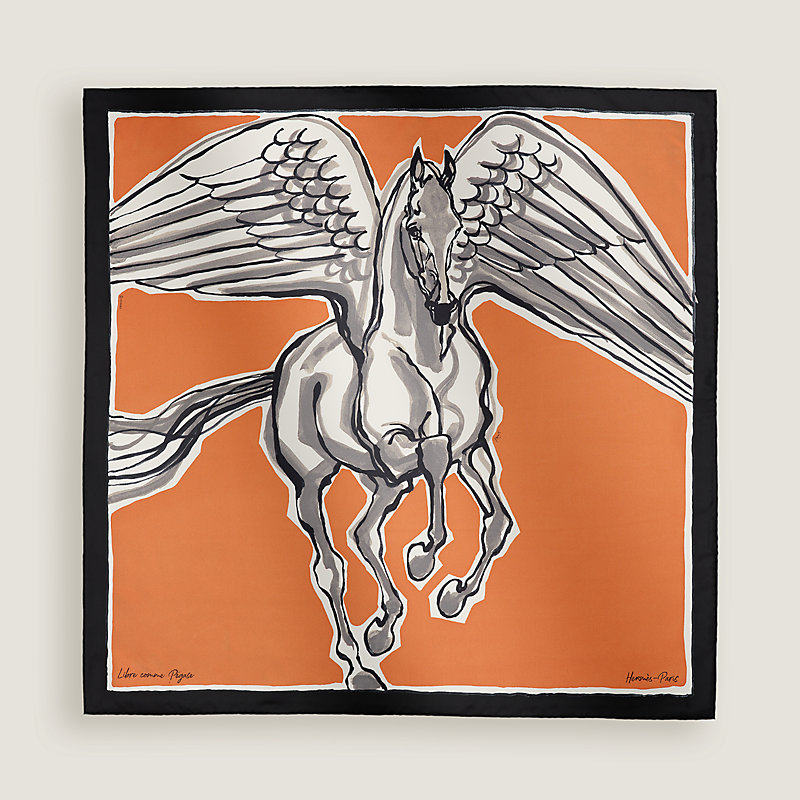 Libre Comme Pegase scarf 90