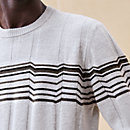 View: Worn, "Lignes brisees" crewneck sweater