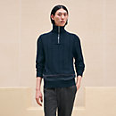 View: Worn, "Lignes brisees" full-zip sweater