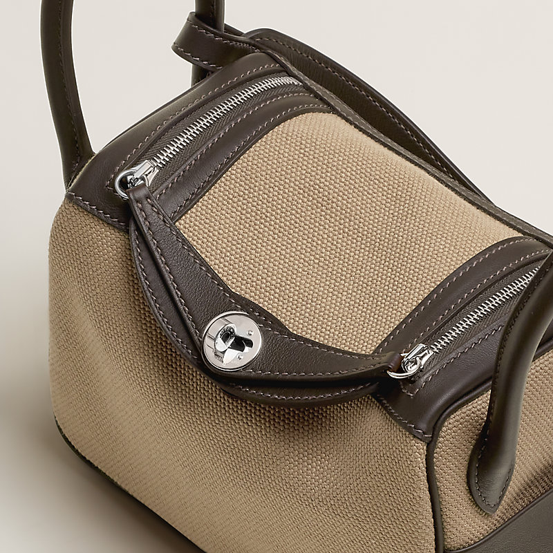 Lindy II mini bag Toile & Cuir