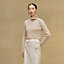 View: Worn, Long-sleeve cropped sweater