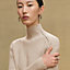 View: Worn, Long-sleeve cropped sweater