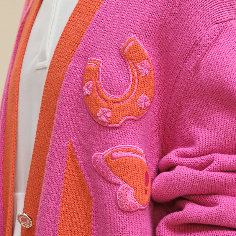 Long-sleeve long cardigan