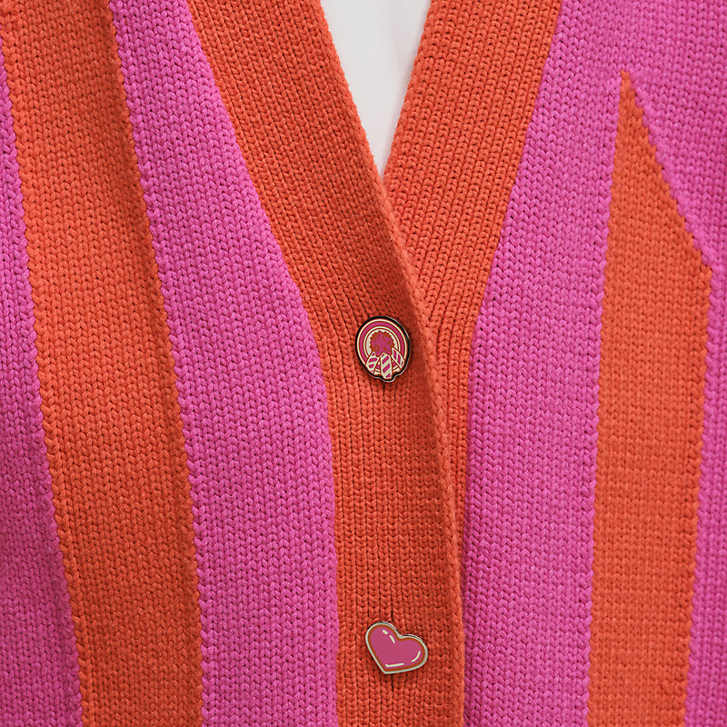 Long-sleeve long cardigan