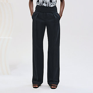 大人気　hailee dramatic pants Women's double layered hakama pants 