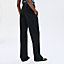 View: Worn, Loose fit pants with biker details