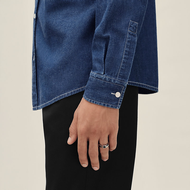 Louis衣领直筒衬衫