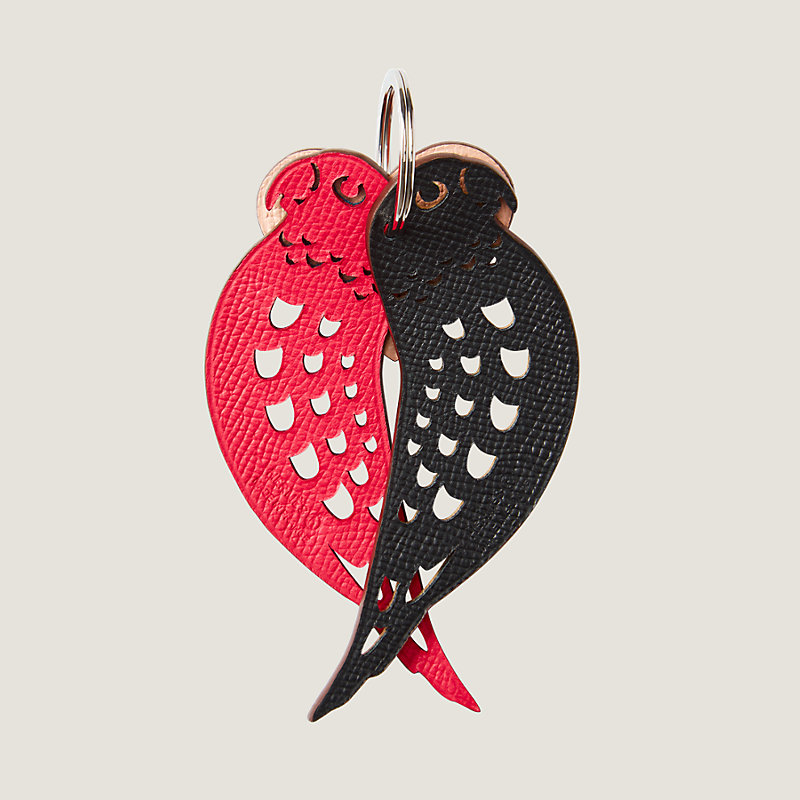 Lovebirds key ring