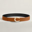 Luck belt buckle & Coaching reversible leather strap 38&nbsp;mm, View: , view 2 of 3