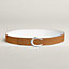 View: , Luck belt buckle & Reversible leather strap 38 mm