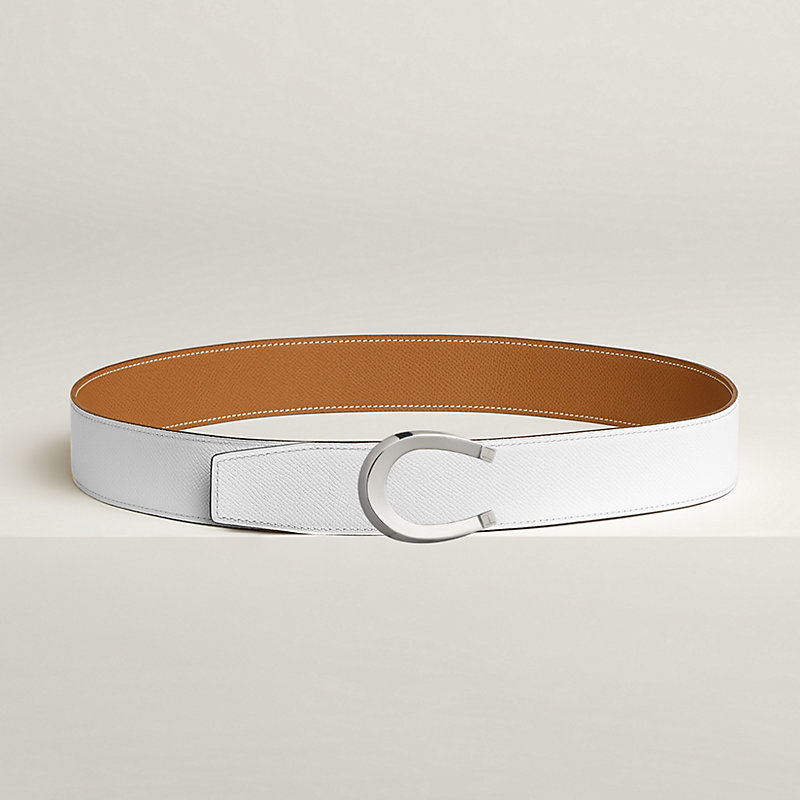 Luck belt buckle & Reversible leather strap 38 mm