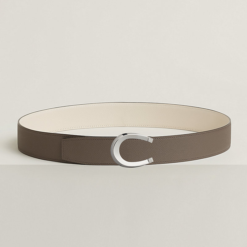 Luck belt buckle & Reversible leather strap 38 mm