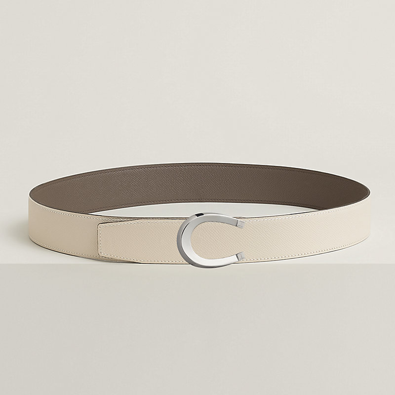 Luck belt buckle & Reversible leather strap 38 mm