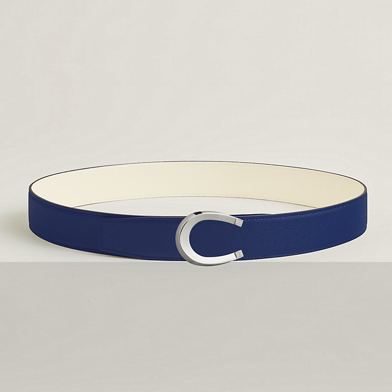 Luck belt buckle & Reversible leather strap 38 mm