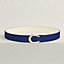 View: , Luck belt buckle & Reversible leather strap 38 mm