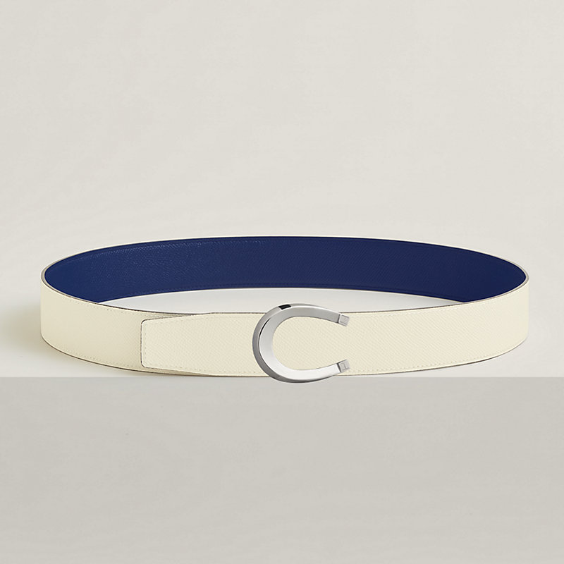 Luck belt buckle & Reversible leather strap 38 mm