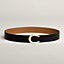 View: , Luck belt buckle & Reversible leather strap 38 mm