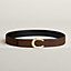 View: , Luck belt buckle & Reversible leather strap 38 mm