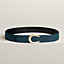 View: , Luck belt buckle & Reversible leather strap 38 mm