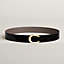 View: , Luck belt buckle & Reversible leather strap 38 mm