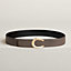 View: , Luck belt buckle & Reversible leather strap 38 mm