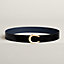 View: , Luck belt buckle & Reversible leather strap 38 mm
