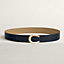 View: , Luck belt buckle & Reversible leather strap 38 mm