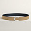 View: , Luck belt buckle & Reversible leather strap 38 mm