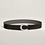 View: , Luck belt buckle & Reversible leather strap 38 mm