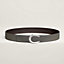 View: , Luck belt buckle & Reversible leather strap 38 mm