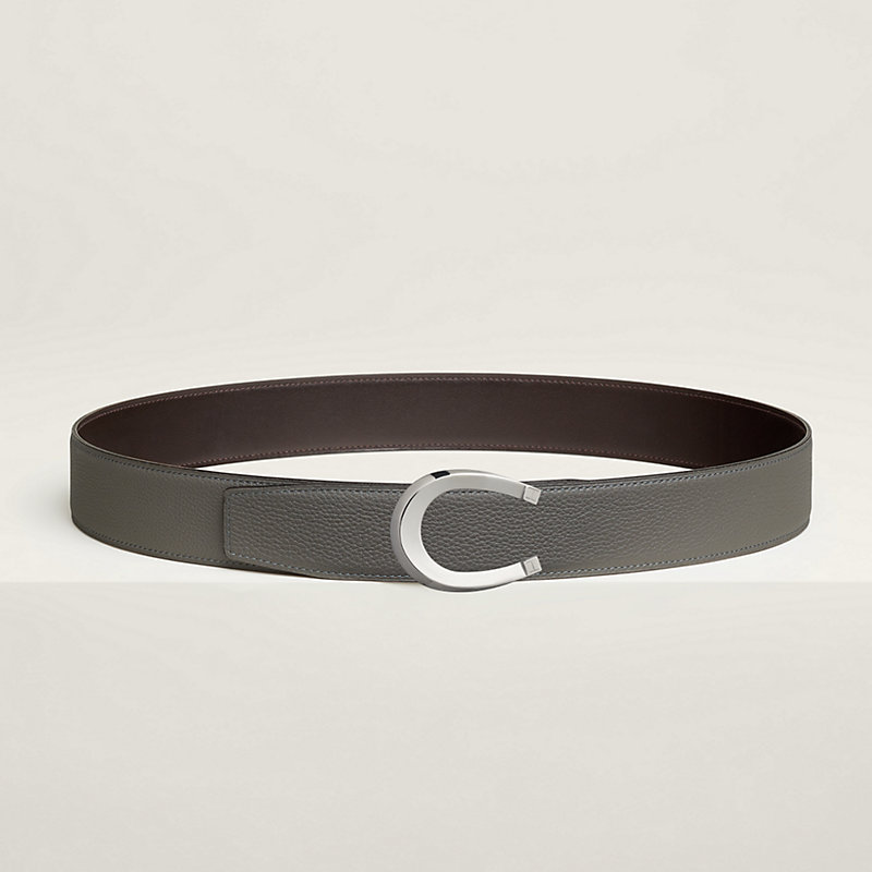 Luck belt buckle & Reversible leather strap 38 mm