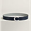 View: , Luck belt buckle & Reversible leather strap 38 mm