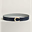 View: , Luck belt buckle & Reversible leather strap 38 mm