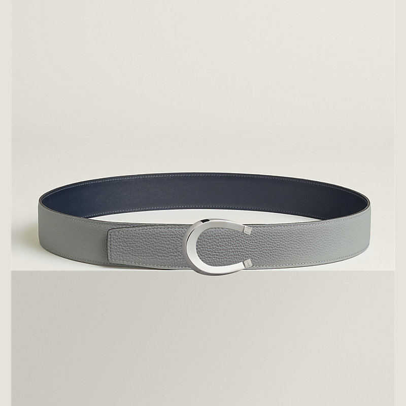 Luck belt buckle & Reversible leather strap 38 mm
