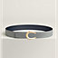 View: , Luck belt buckle & Reversible leather strap 38 mm