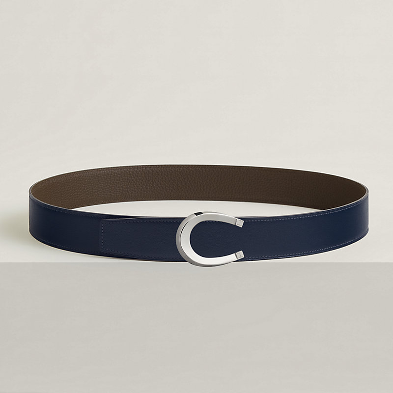 Luck belt buckle & Reversible leather strap 38 mm