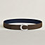 View: , Luck belt buckle & Reversible leather strap 38 mm