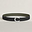 View: , Luck belt buckle & Reversible leather strap 38 mm