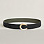 View: , Luck belt buckle & Reversible leather strap 38 mm