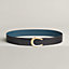 Luck belt buckle & Reversible leather strap 38&nbsp;mm, View: , view 1 of 3