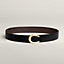View: , Luck belt buckle & Reversible leather strap 38 mm