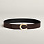 View: , Luck belt buckle & Reversible leather strap 38 mm