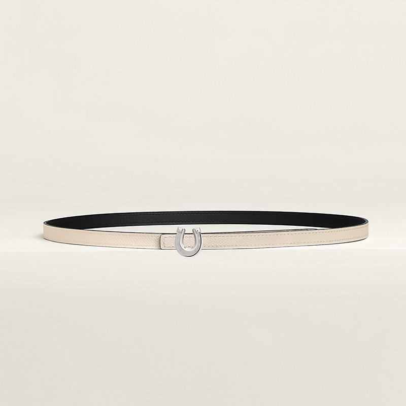 Lucky Jockette belt buckle & Reversible leather strap 13 mm