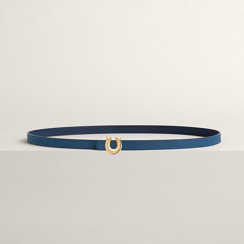 Lucky Jockette belt buckle & Reversible leather strap 13 mm