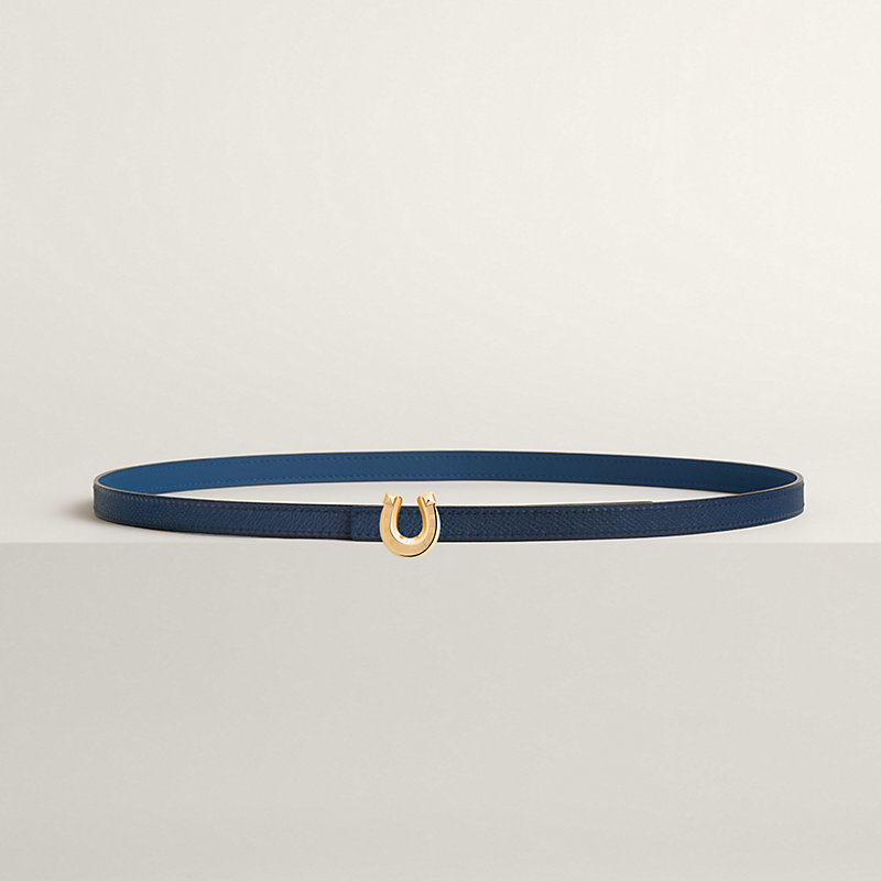 Lucky Jockette belt buckle & Reversible leather strap 13 mm