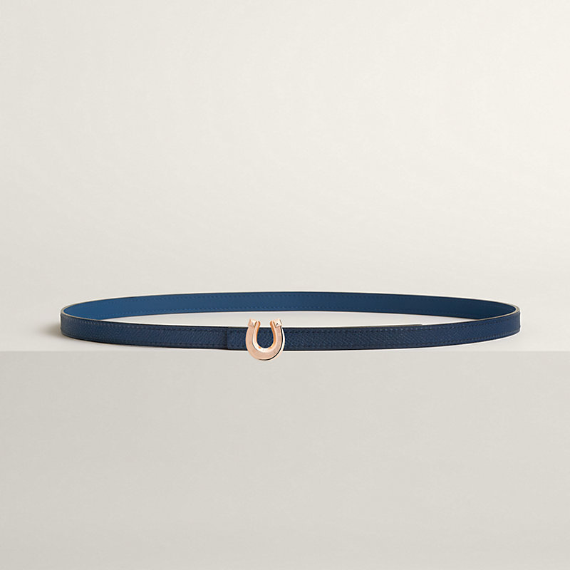 Lucky Jockette belt buckle & Reversible leather strap 13 mm