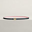 Lucky Jockette belt buckle & Reversible leather strap 13 mm, view 2 of 3