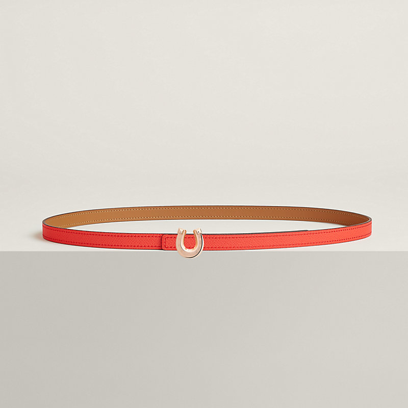 Lucky Jockette belt buckle & Reversible leather strap 13 mm