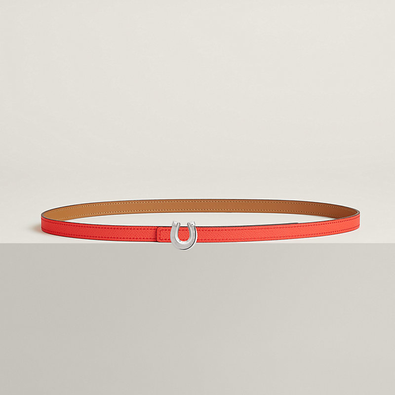 Lucky Jockette belt buckle & Reversible leather strap 13 mm